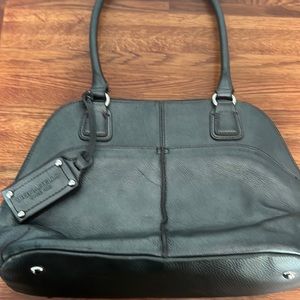 Gently used tignanello leather  bag